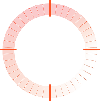 Circular design on a white background